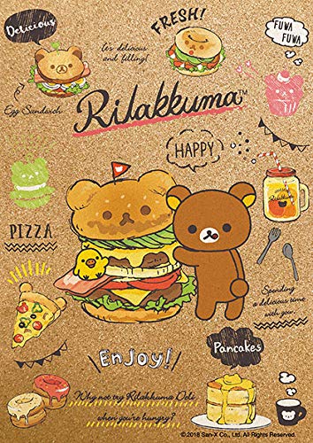 Beverly Jigsaw Puzzle 108-825 Cork Jigsaw Puzzle Rilakkuma Deli (108 Pieces) Rilakkuma Puzzle