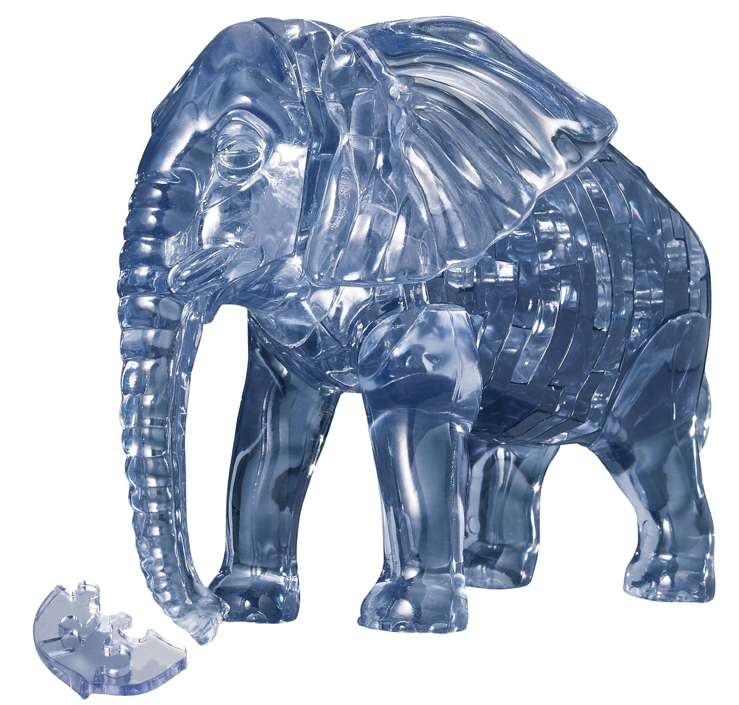 Beverly Crystal 3D Puzzle 50178 Elephant Jp Animal 3D Puzzles Crystal Jigsaw Puzzle