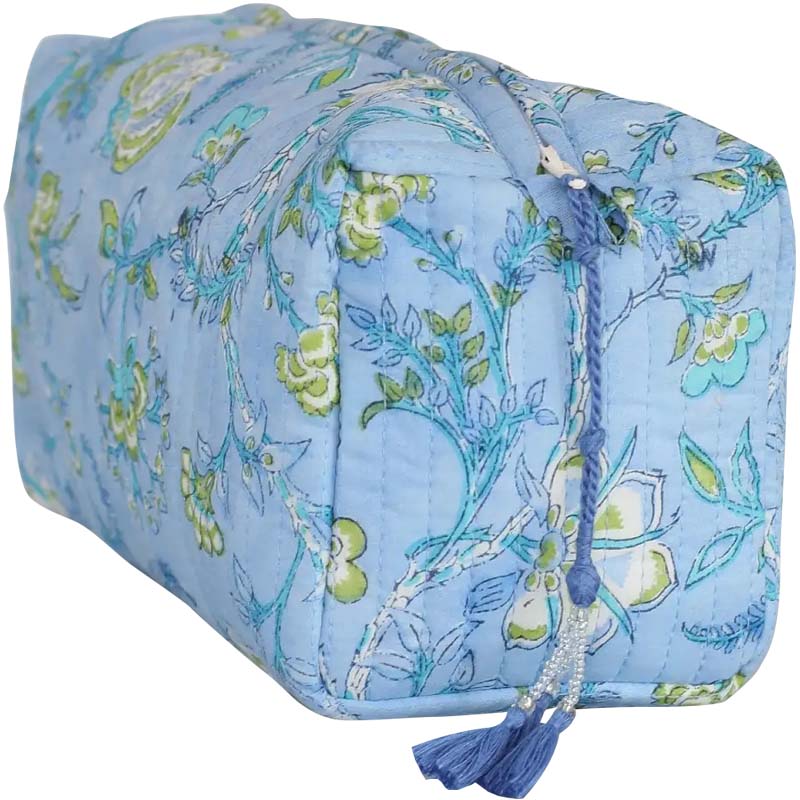 Cosmetic Bag – Lilibet Cornflower
