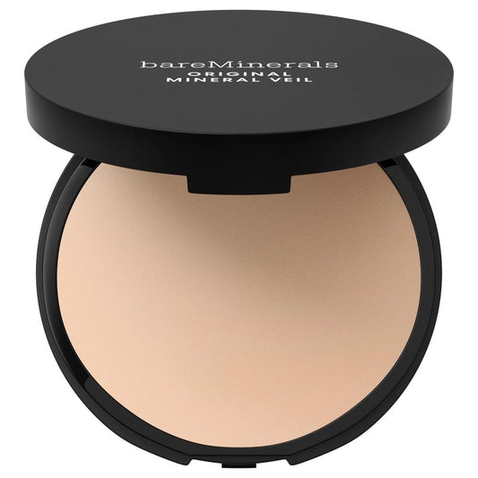 bareMinerals Original Pressed Mineral Veil Setting Powder with Puff Applicator, 0.35 Ounce, Sheer Light