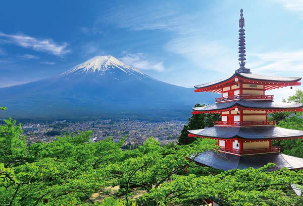 BEVERLY 51-297 Jigsaw Puzzle Asama Shrine Overlooking Mt.Fuji 1000 Pieces