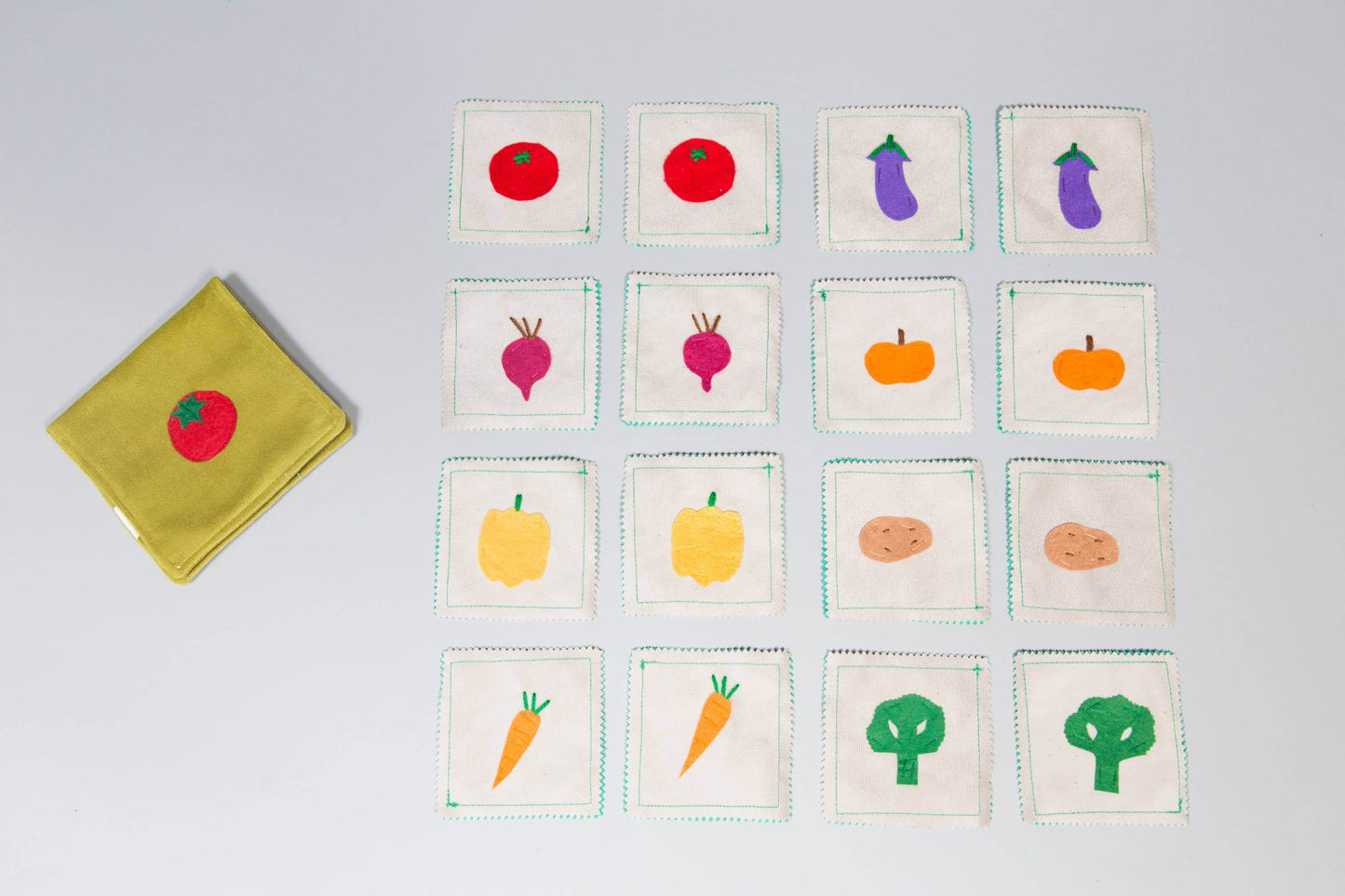 Vegetables Memory Game
