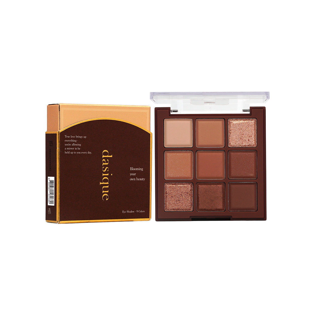 Dasique Vegan Shadow Palett #11 Chocolate Fudge 10.5g