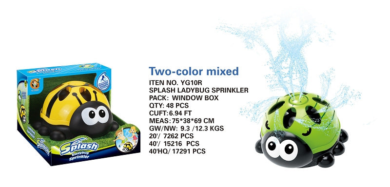 Spinning Turtle Sprinkler Toy - Fun Water Play for Kids