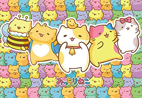 BEVERLY Jigsaw Puzzle 93-135 Japanese Anime Mitchiri Neko Cat 300 Pieces