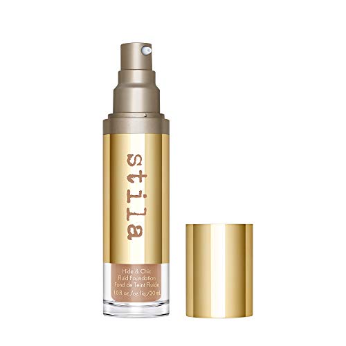stila Hide and Chic Liquid Foundation Makeup, Tan 2 Neutral Undertones, 1 Fl Oz