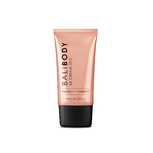BALI BODY BB Cream SPF15 | Tinted Face Cream in Tan Shade | With Hyaluronic Acid & Marine Collagen | Perfect Base for All Skin Types – Tan, 35ml/1.2 fl oz
