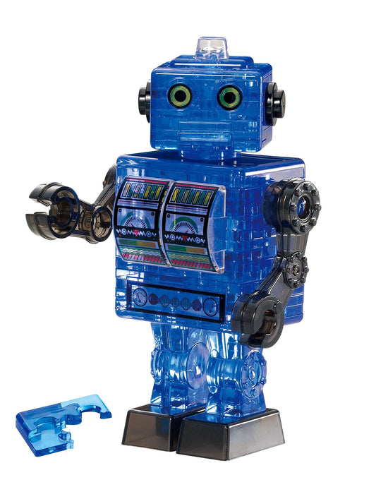 BEVERLY Crystal 3D Puzzle 50203 Robot Blue