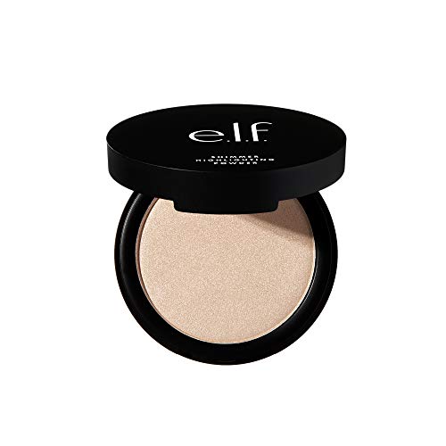 e.l.f. Cosmetics Shimmer Highlighting Powder, Illuminating Face Makeup, Starlight Glow, 1 Count