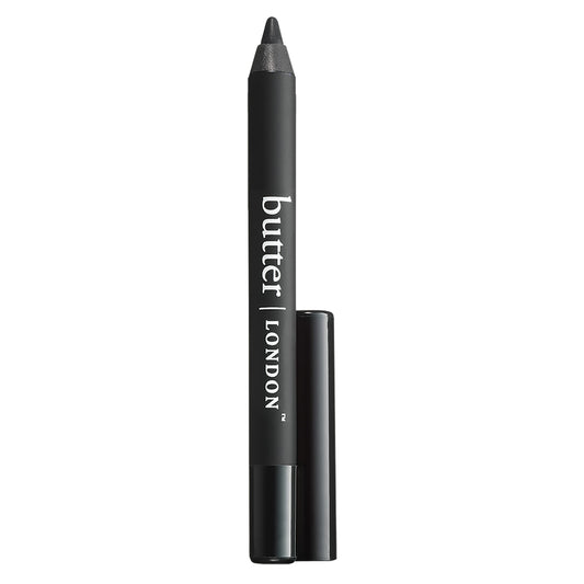 butter London Wink Eye Pencil, Buttery Soft Formula, Bold Matte Finish, Union Jack Black