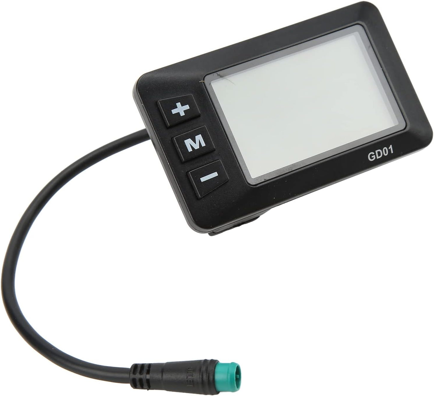 RiToEasysports Electric Bicycle Display, 36V 48V LCD GD01 Display 5 Pin Waterproof Plug for 22.2mm Handlebar Ebike Display