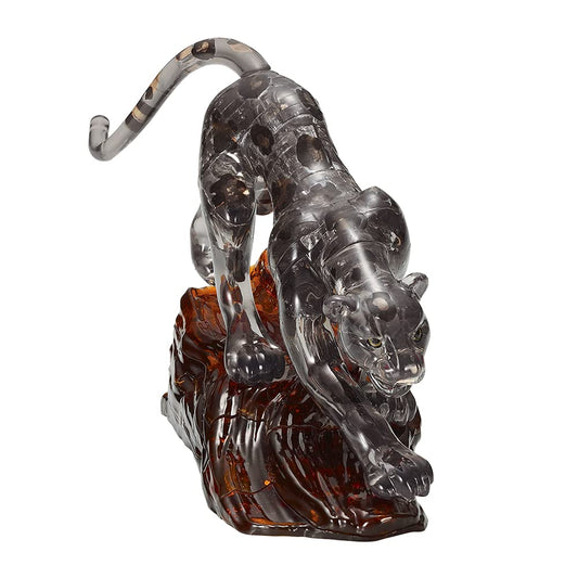 Beverly 50276 Crystal 3D Puzzle Black Panther (39 Pieces) Animal 3D Puzzles