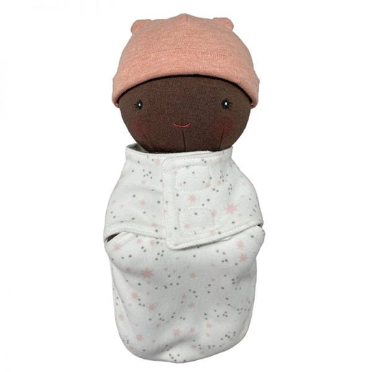 Wonder & Wise BUNDLE BABY DOLL SWEET PEA