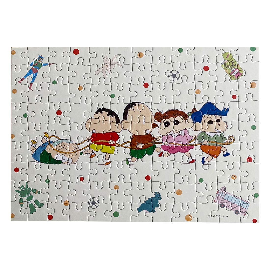 APPLEONE Kyst2889Em Jigsaw Puzzle Crayon Shin-Chan Kasukabe Defense Corps  108 Pieces