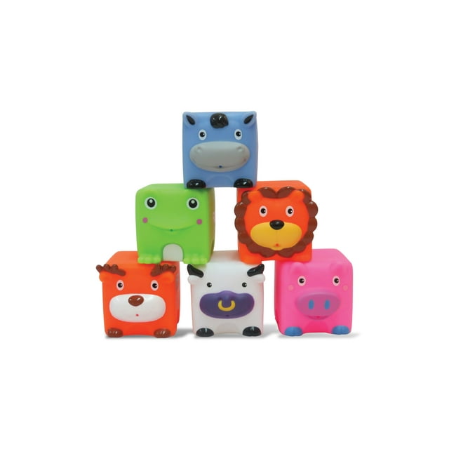 Edushape Soft & Sqeezy Critter Blocks
