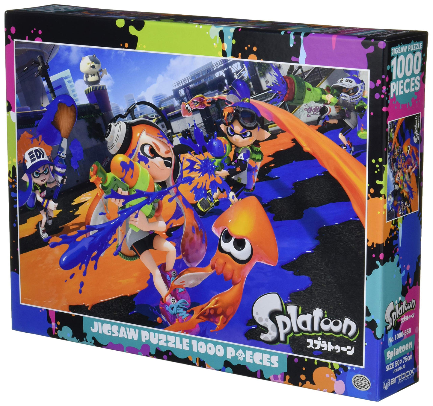 Ensky 1000 Piece Splatoon Puzzle 50x75cm 1000-558