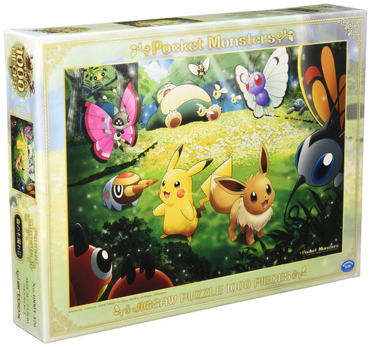 Ensky 1000T Pokemon Forest Sunbeams Jigsaw Puzzle (51X73.5Cm)