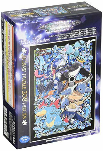 Ensky 208 Piece Jigsaw Puzzle Pokemon Type: Water 18.2x25.7cm 208-ac53