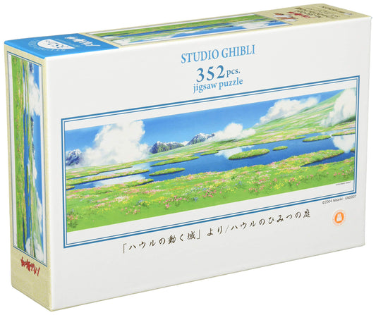 Ensky 352pc Jigsaw Puzzle Howl's Moving Castle Secret Garden (18.2x51.5cm)