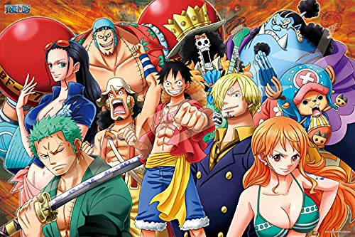 Ensky 1000 Piece Puzzle - One Piece Pirate Straw Hat Pirates 1000-587