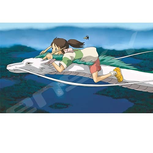 Ensky 208-206 Jigsaw Puzzle Studio Ghibli Spirited Away Riding On Haku (208 Pieces) Paper Puzzle