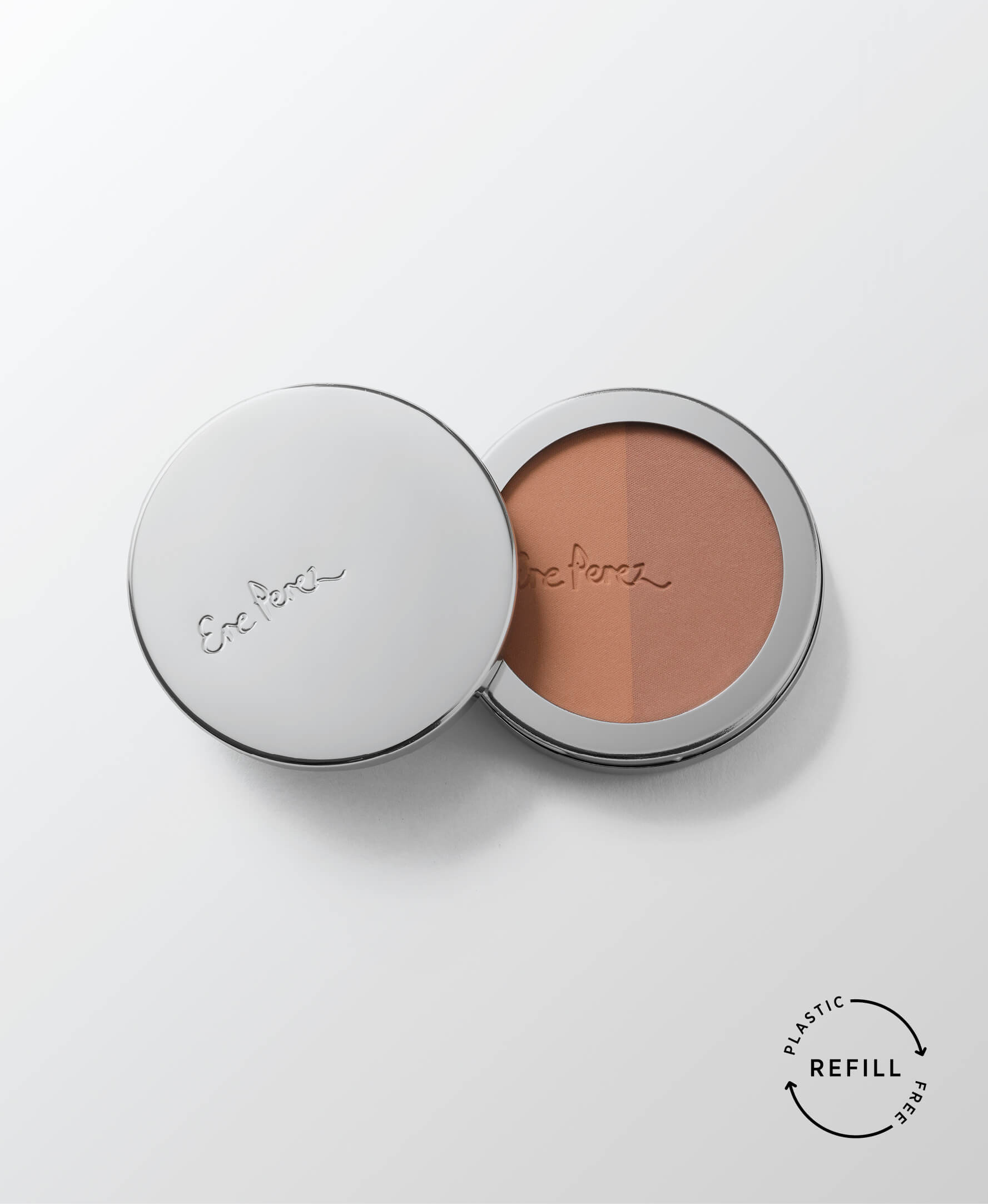 rice powder blush & bronzer Ere Perez #shade_roma