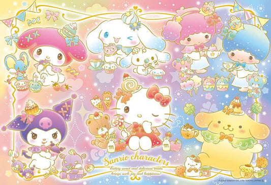 Beverly 150L-001 Sanrio Characters Jigsaw Puzzle 26x38cm Made in Japan