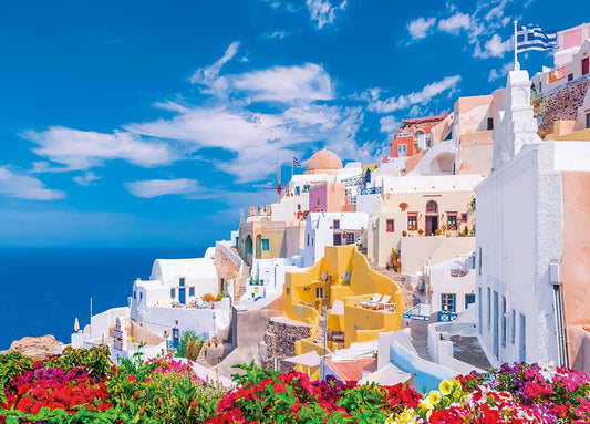 BEVERLY 66-210 Jigsaw Puzzle Bright Santorini 600 Pieces