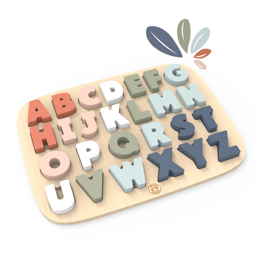 Speedy Monkey Alphabet Puzzle