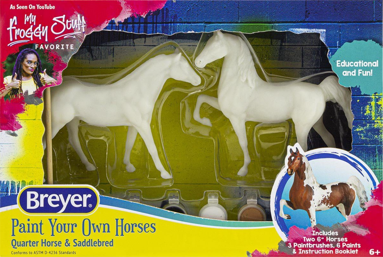 Breyer Paint Your Own Horse | Quarter Horse & Saddlebred
