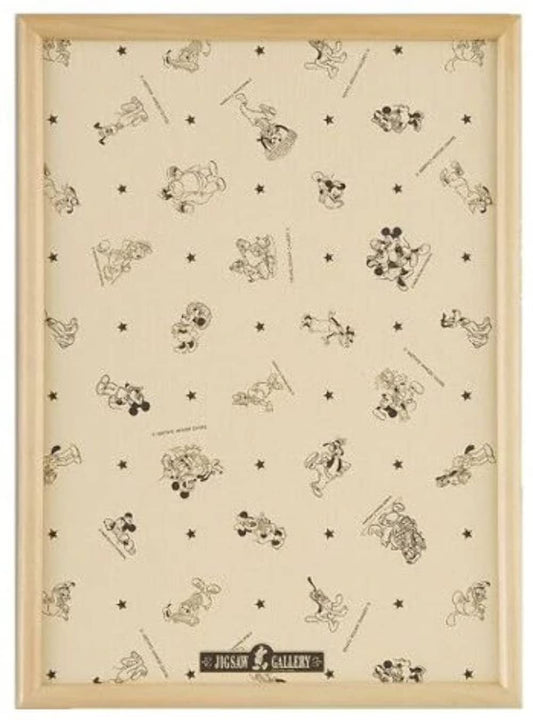 Tenyo Wooden Puzzle Frame 500Pcs Disney 35X49Cm Natural