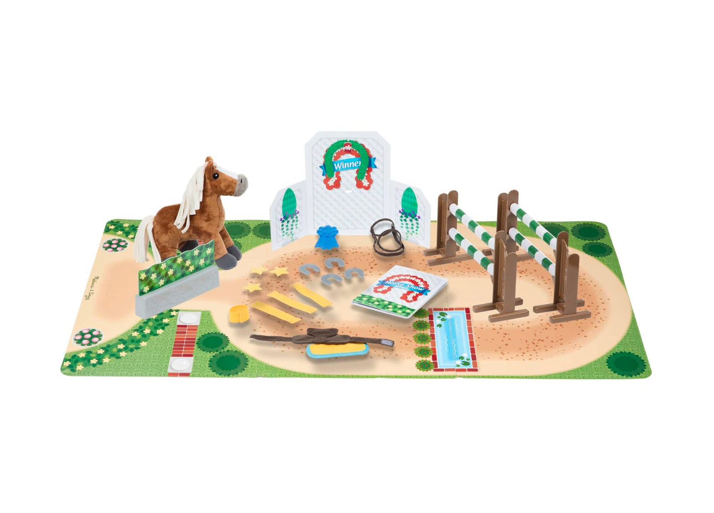 Train & Jump Horse Show Play Set